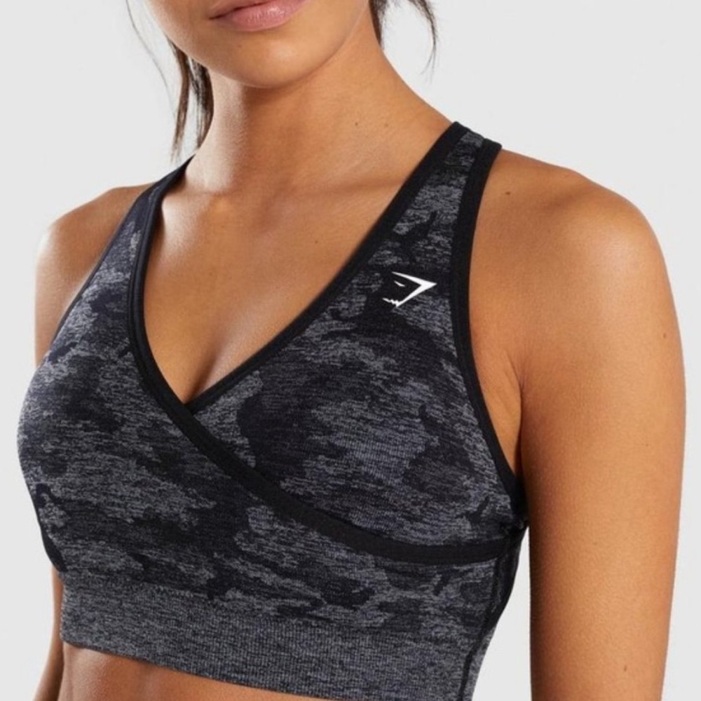 Gymshark Camo seamless sports bra size small